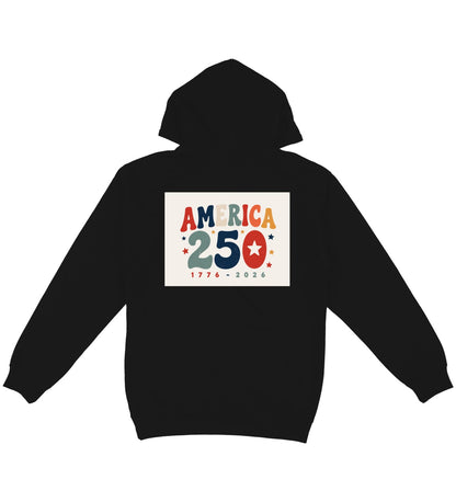 America 250 Kids Hoodie – Patriotic USA 250th Anniversary Sweatshirt for Boys & Girls
