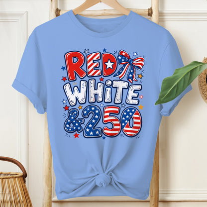 "America 250 Independent Day Graphic T-Shirt" veya "Freedom 250 Unisex Tee"
