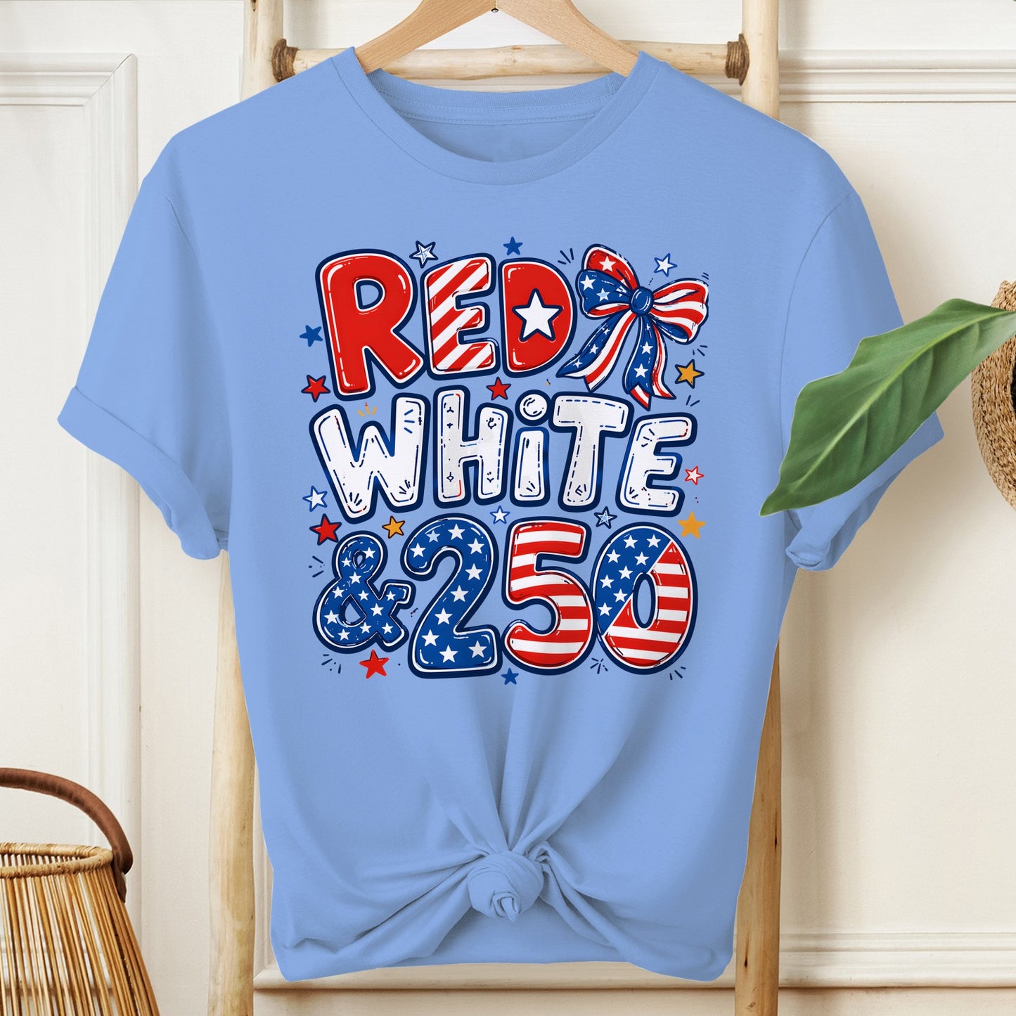 "America 250 Independent Day Graphic T-Shirt" veya "Freedom 250 Unisex Tee"