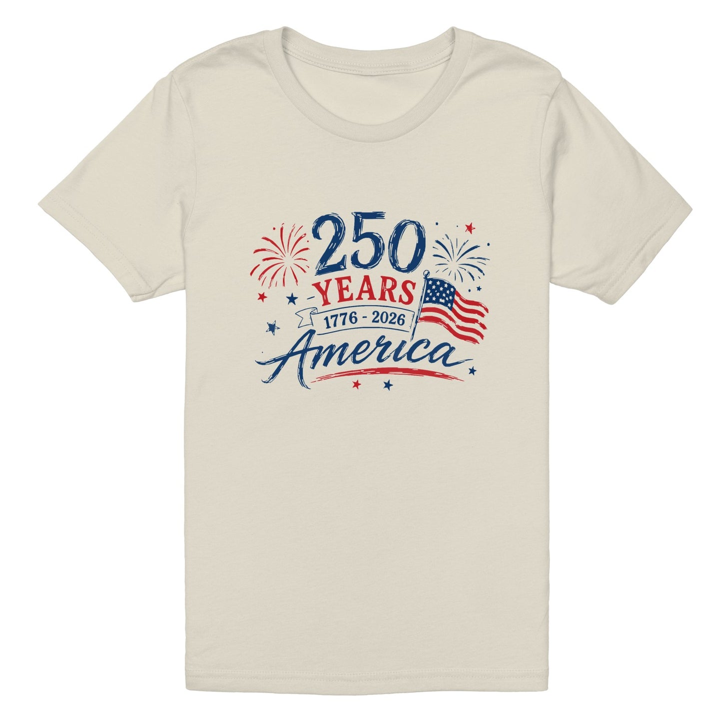"America 250 Independent Day Graphic T-Shirt" veya "Freedom 250 Unisex Tee"