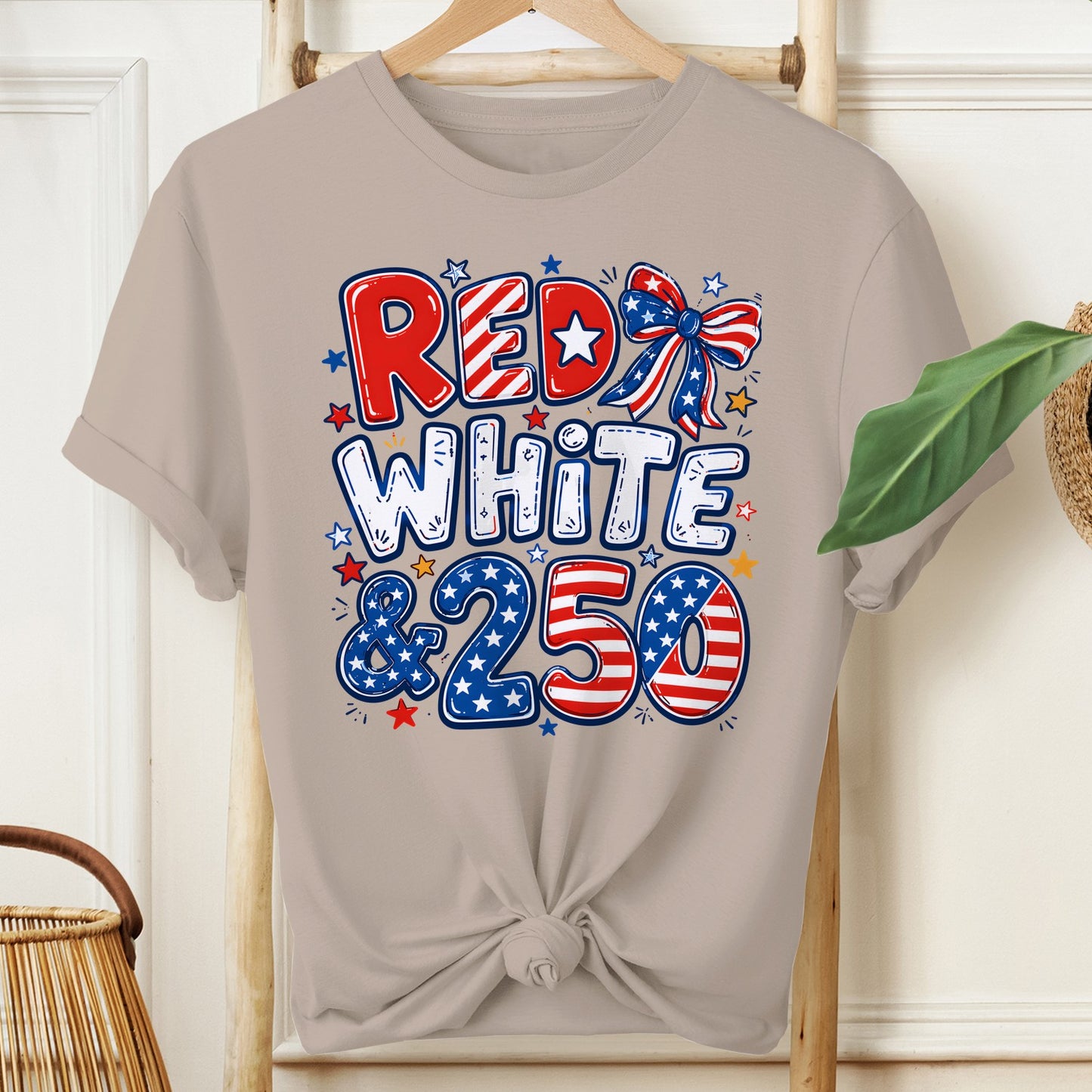 "America 250 Independent Day Graphic T-Shirt" veya "Freedom 250 Unisex Tee"
