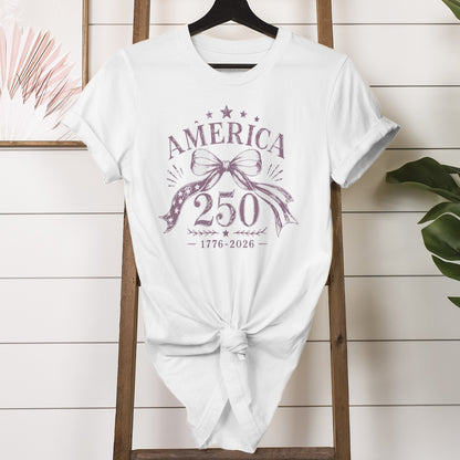 Celebrate America's 250th Anniversary with this patriotic youth t-shirt. Perfect