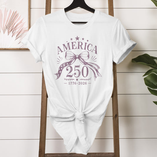 Celebrate America's 250th Anniversary with this patriotic youth t-shirt. Perfect