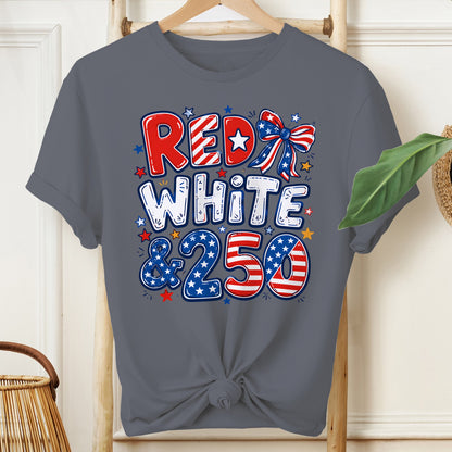 "America 250 Independent Day Graphic T-Shirt" veya "Freedom 250 Unisex Tee"