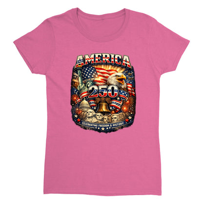 America 250 Patriotic Eagle Tee – 250 Years of America