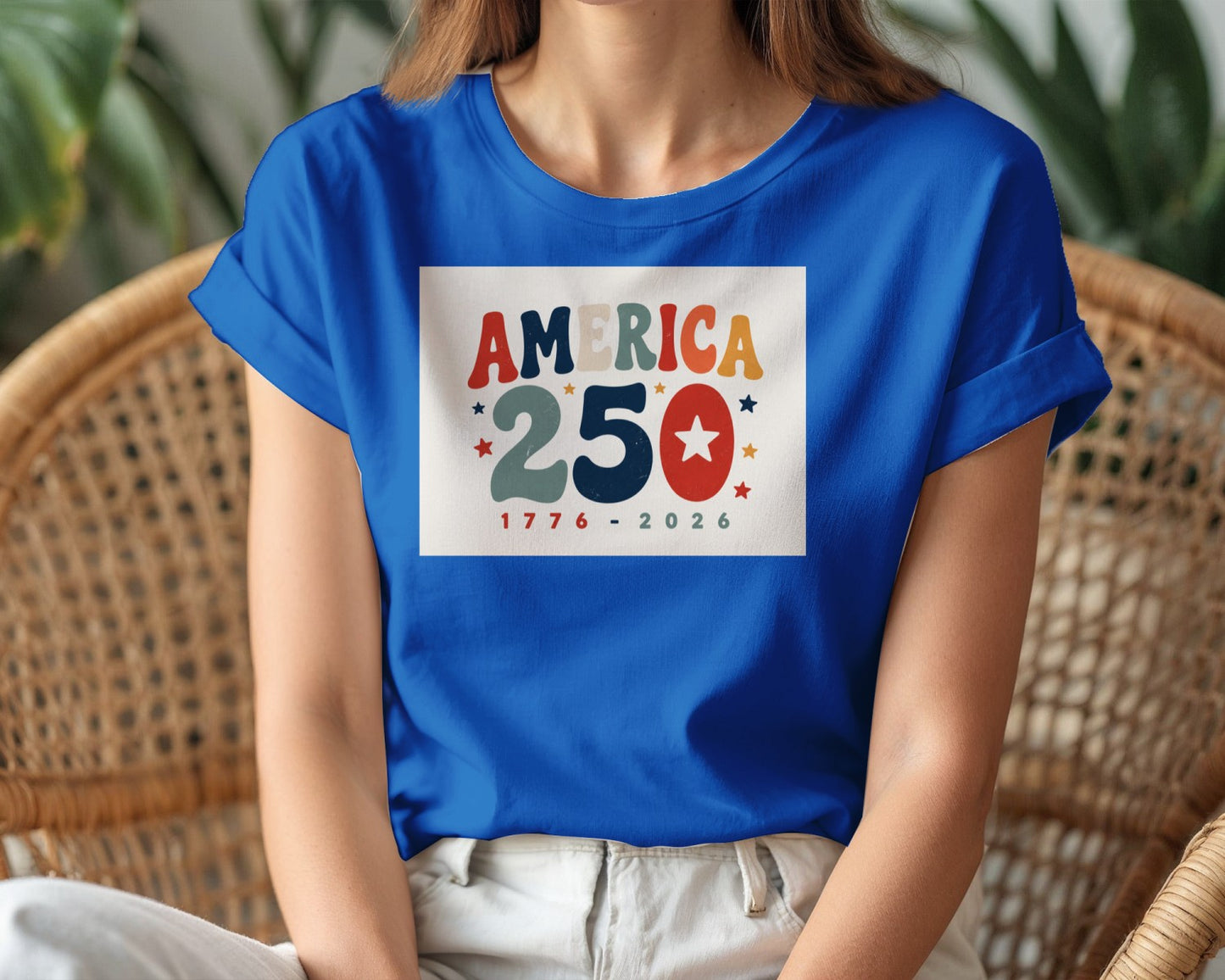 America 250 Women's Eagle Freedom Shirt – 1776–2026
