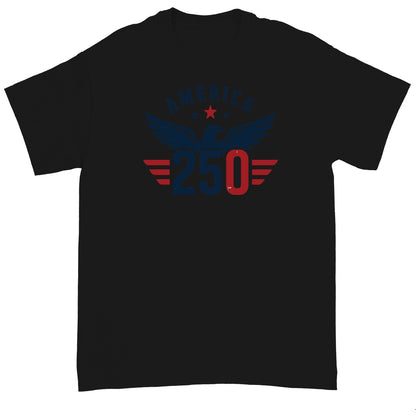 "America 250 Independent Day Graphic T-Shirt" veya "Freedom 250 Unisex Tee"