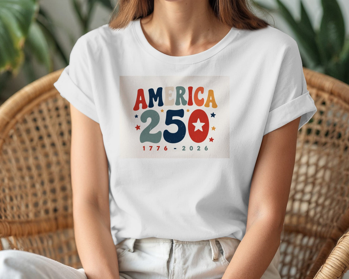 America 250 Women's Eagle Freedom Shirt – 1776–2026