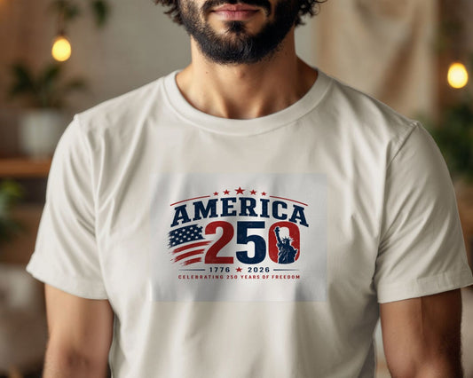 America 250 Vintage Eagle T-Shirt – 1776-2026 Patriotic USA Shirt