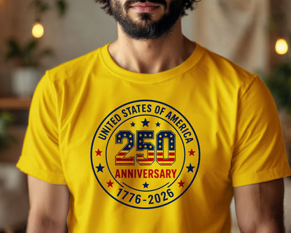 America 250 Youth Patriotic T-Shirt