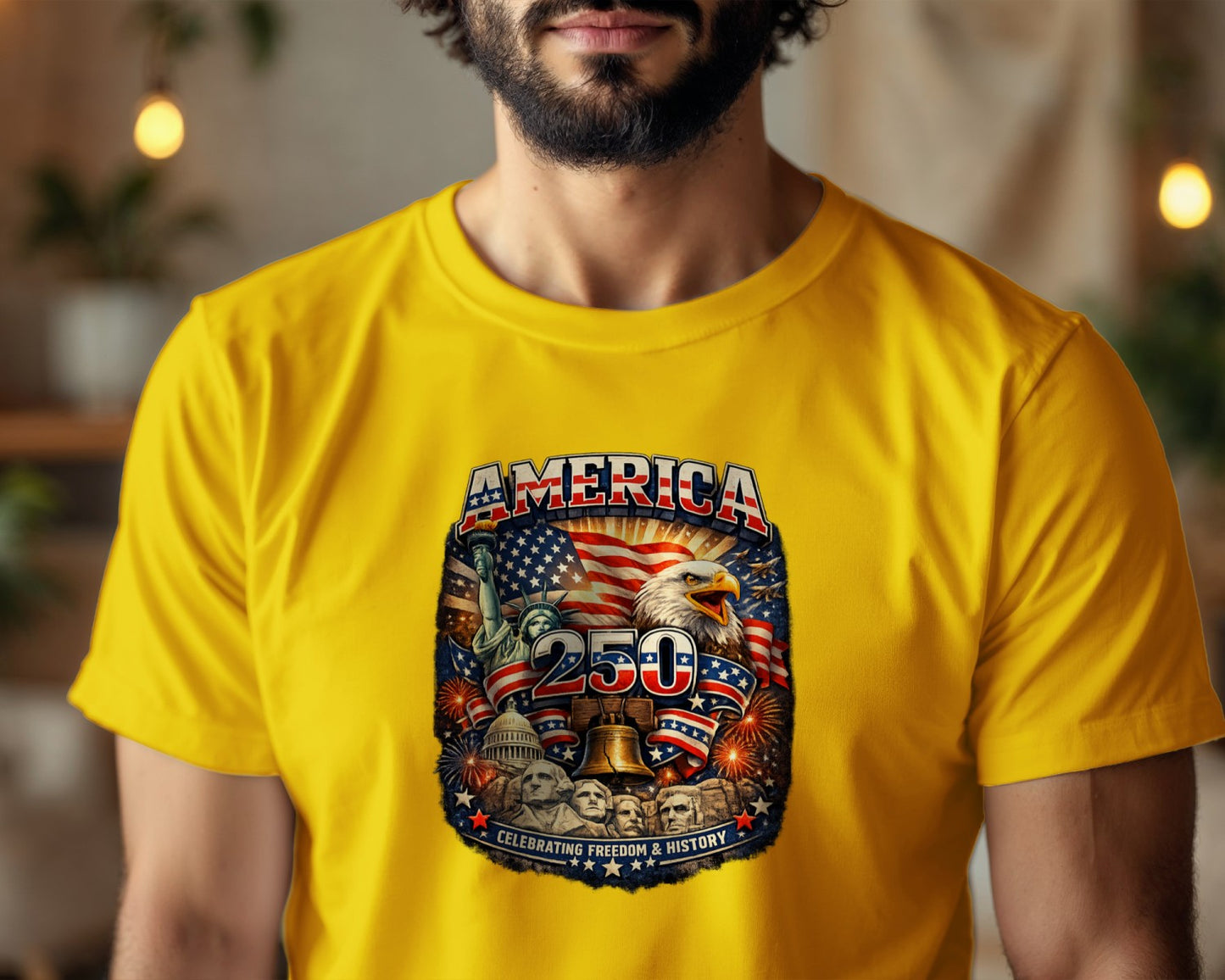 America 250 Eagle T-Shirt- 1776–2026 Patriotic USA  Tee