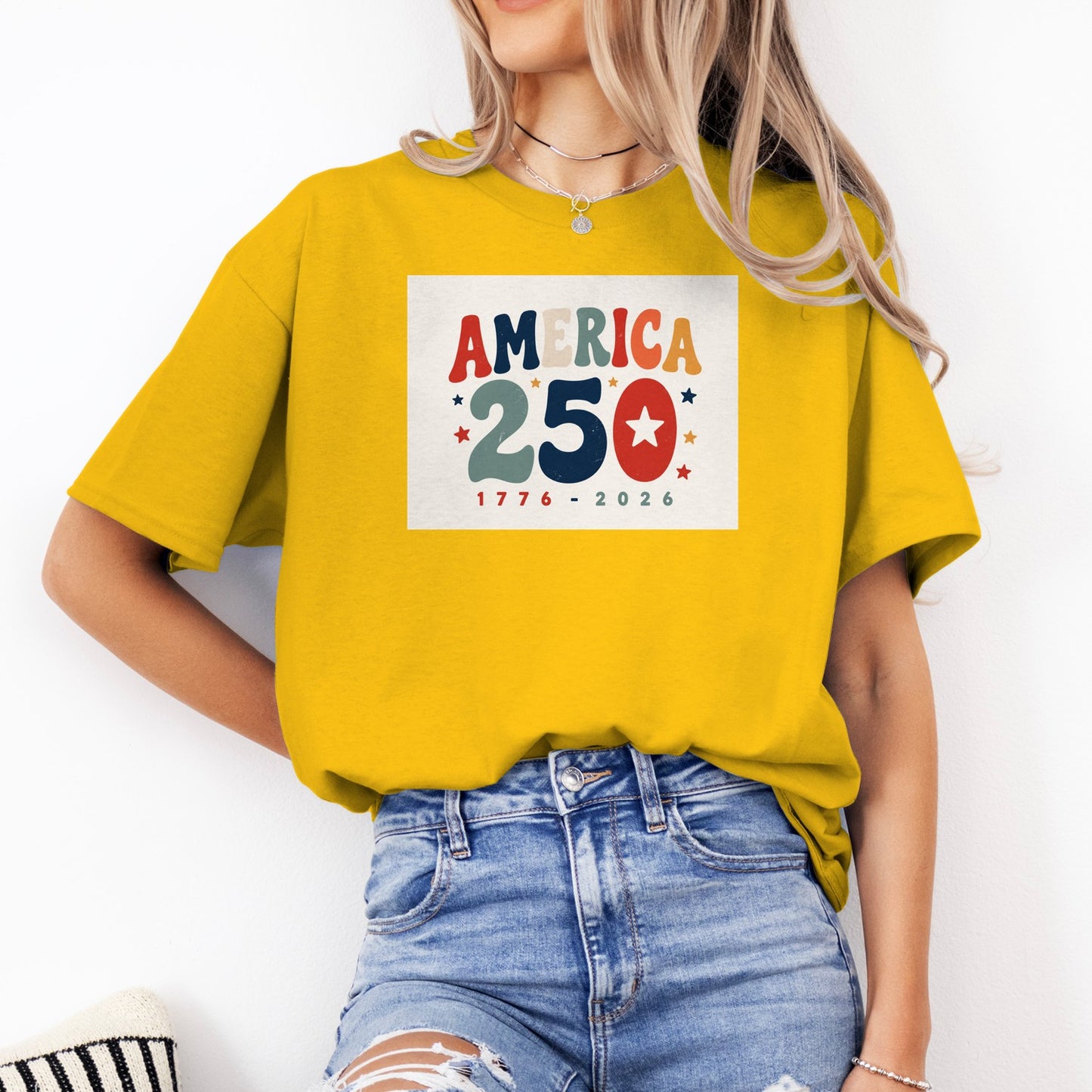 America 250 Women's Eagle Freedom Shirt – 1776–2026