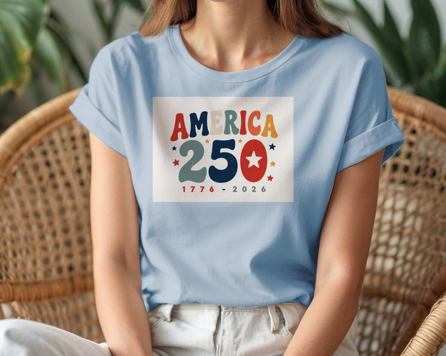 America 250 Women's Eagle Freedom Shirt – 1776–2026