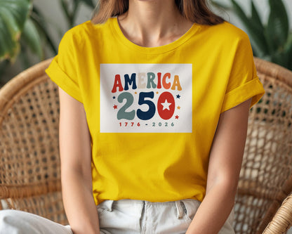 America 250 Women's Eagle Freedom Shirt – 1776–2026