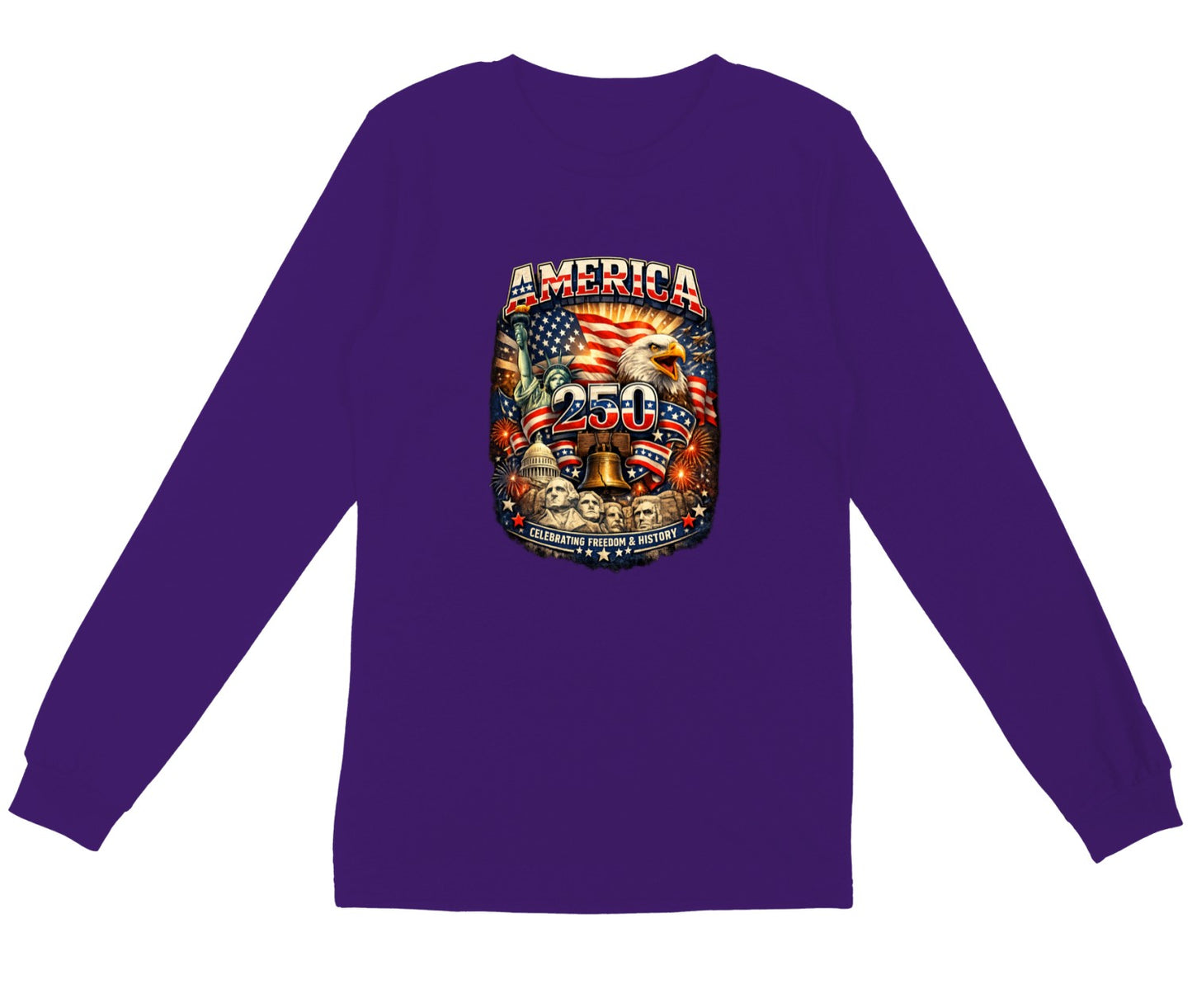 America 250 Women's Eagle Freedom Sw-Shirt – 1776–2026
