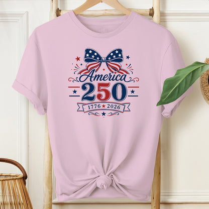 "America 250 Independent Day Graphic T-Shirt" veya "Freedom 250 Unisex Tee"