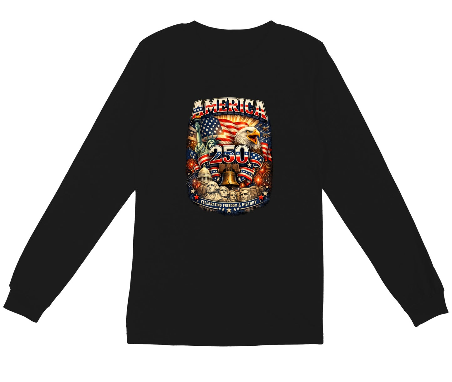 America 250 Women's Eagle Freedom Sw-Shirt – 1776–2026