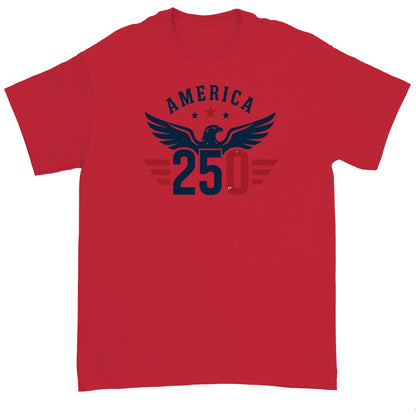 "America 250 Independent Day Graphic T-Shirt" veya "Freedom 250 Unisex Tee"