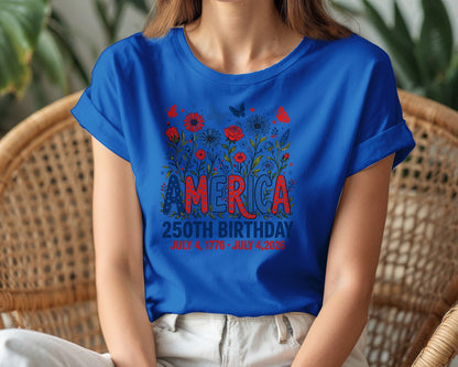 "America 250 Independent Day Graphic T-Shirt"