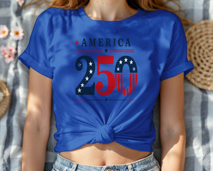Celebrate America's 250th Anniversary with this patriotic youth t-shirt. Perfect