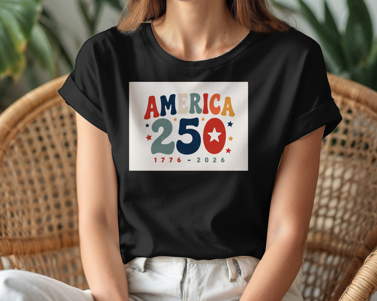 America 250 Women's Eagle Freedom Shirt – 1776–2026