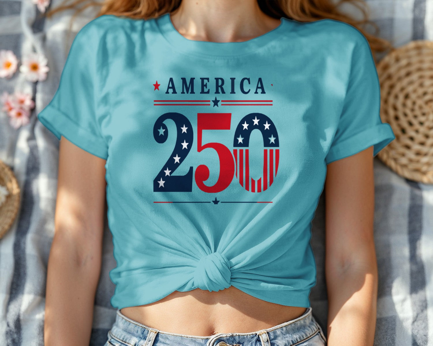 Main product image for Celebrate America's 250th Anniversary with this patriotic youth t-shirt. Perfect