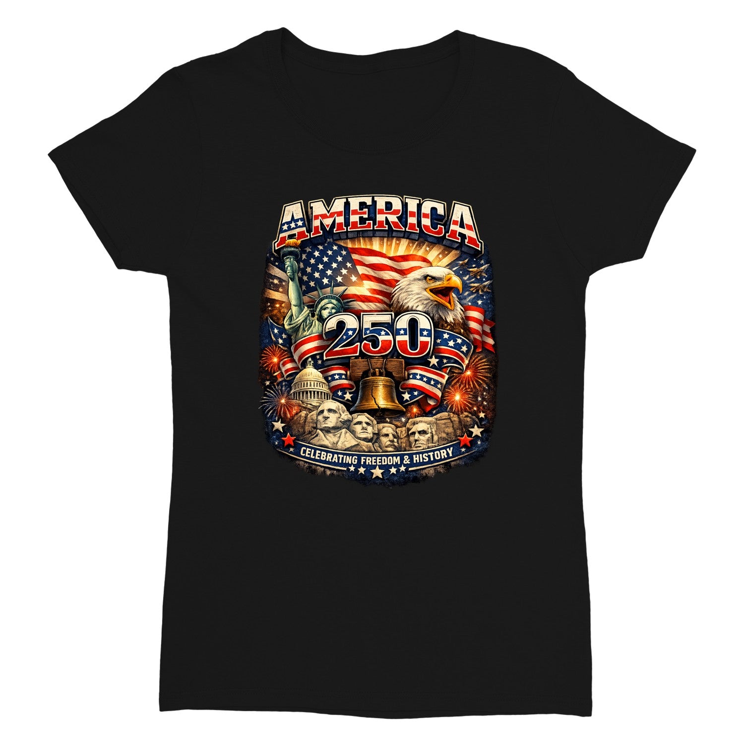 Main product image for Vintage Eagle Graphic T-Shirt
