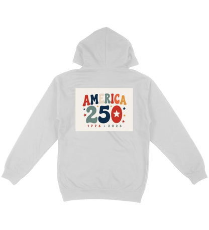 America 250 Kids Hoodie – Patriotic USA 250th Anniversary Sweatshirt for Boys & Girls