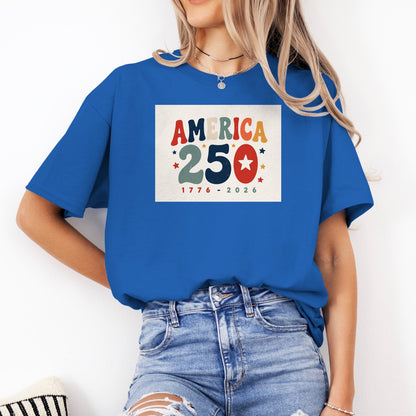 America 250 Women's Eagle Freedom Shirt – 1776–2026