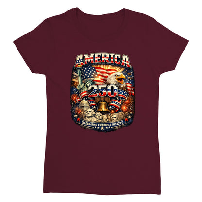 America 250 Patriotic Eagle Tee – 250 Years of America