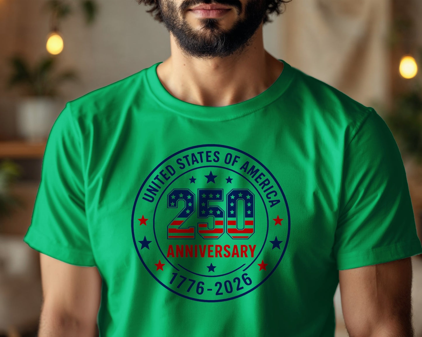 America 250 Youth Patriotic T-Shirt