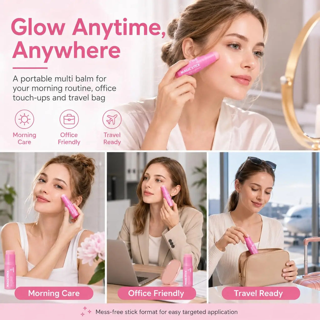 PDRN Pink Collagen Multi Balm Stick – Face &amp; Neck Moisturizing Balm