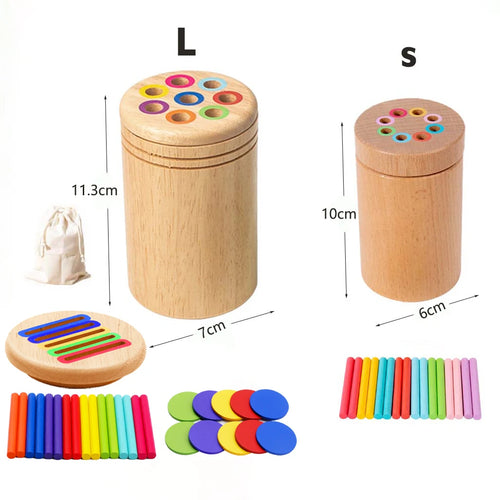 Montessori Wooden Shape & Colour Sorting Toy