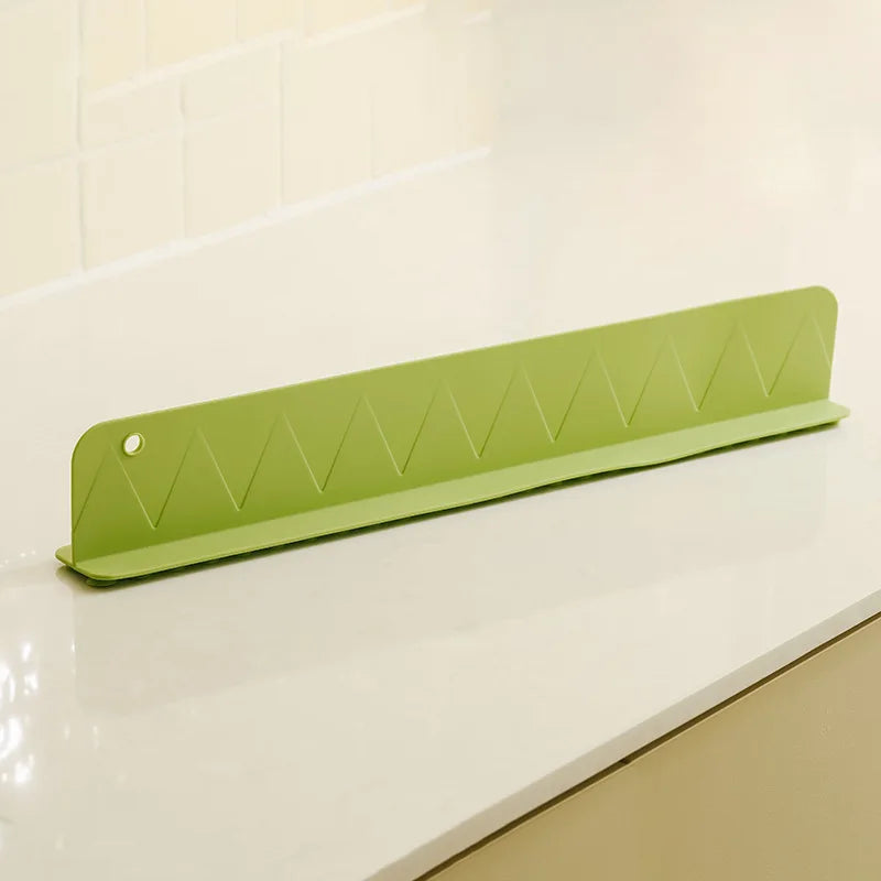 Premium Silicone Sink Splash Guard - Suction Cup Water Baffle for Kitchen & Bathroom