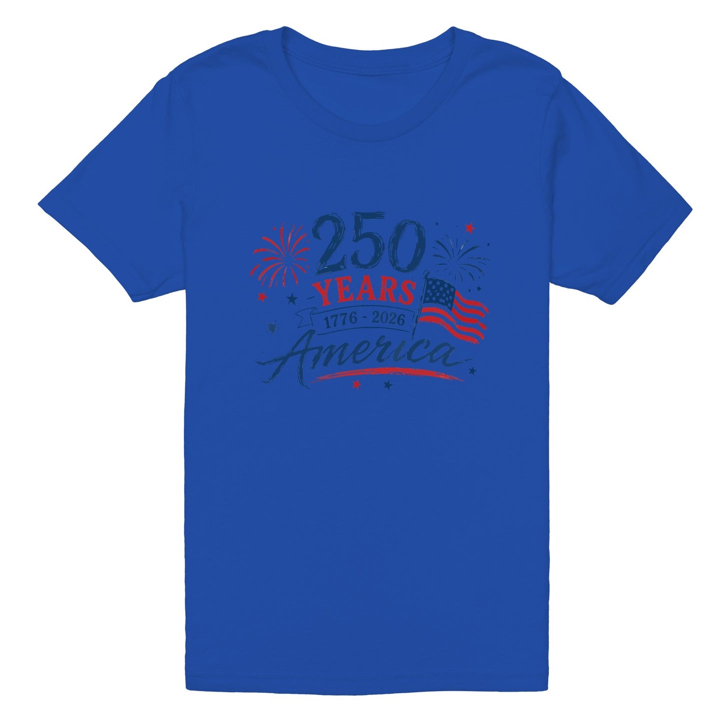 "America 250 Independent Day Graphic T-Shirt" veya "Freedom 250 Unisex Tee"
