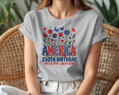 "America 250 Independent Day Graphic T-Shirt"