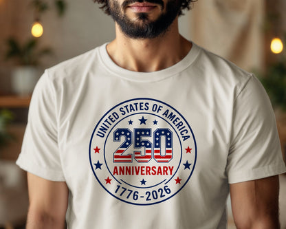America 250 Youth Patriotic T-Shirt