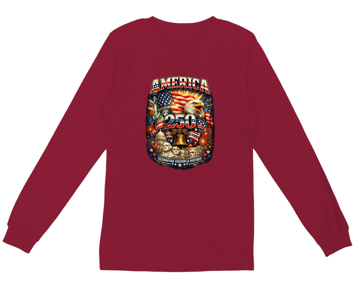 America 250 Women's Eagle Freedom Sw-Shirt – 1776–2026