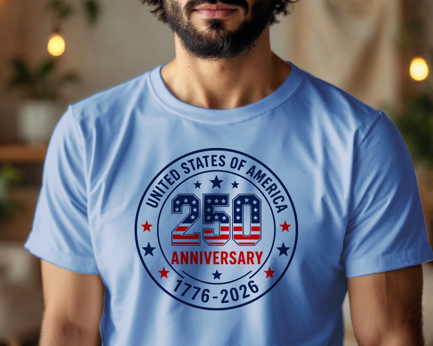 America 250 Youth Patriotic T-Shirt
