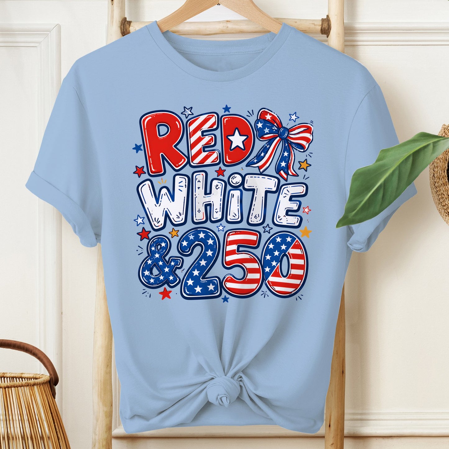 "America 250 Independent Day Graphic T-Shirt" veya "Freedom 250 Unisex Tee"