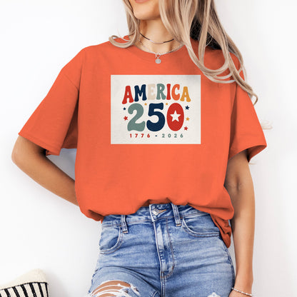 America 250 Women's Eagle Freedom Shirt – 1776–2026