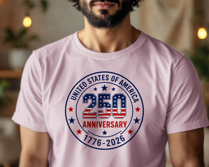 America 250 Youth Patriotic T-Shirt