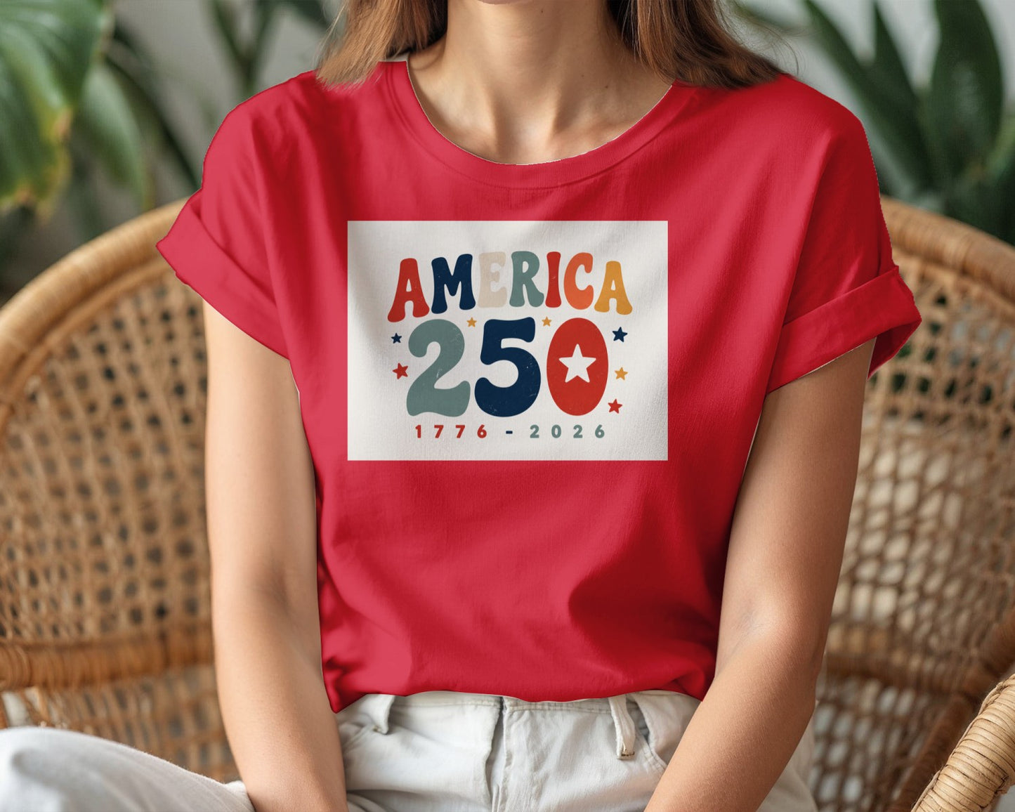 America 250 Women's Eagle Freedom Shirt – 1776–2026
