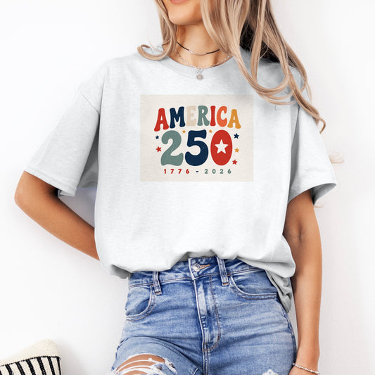 America 250 Women's Eagle Freedom Shirt – 1776–2026
