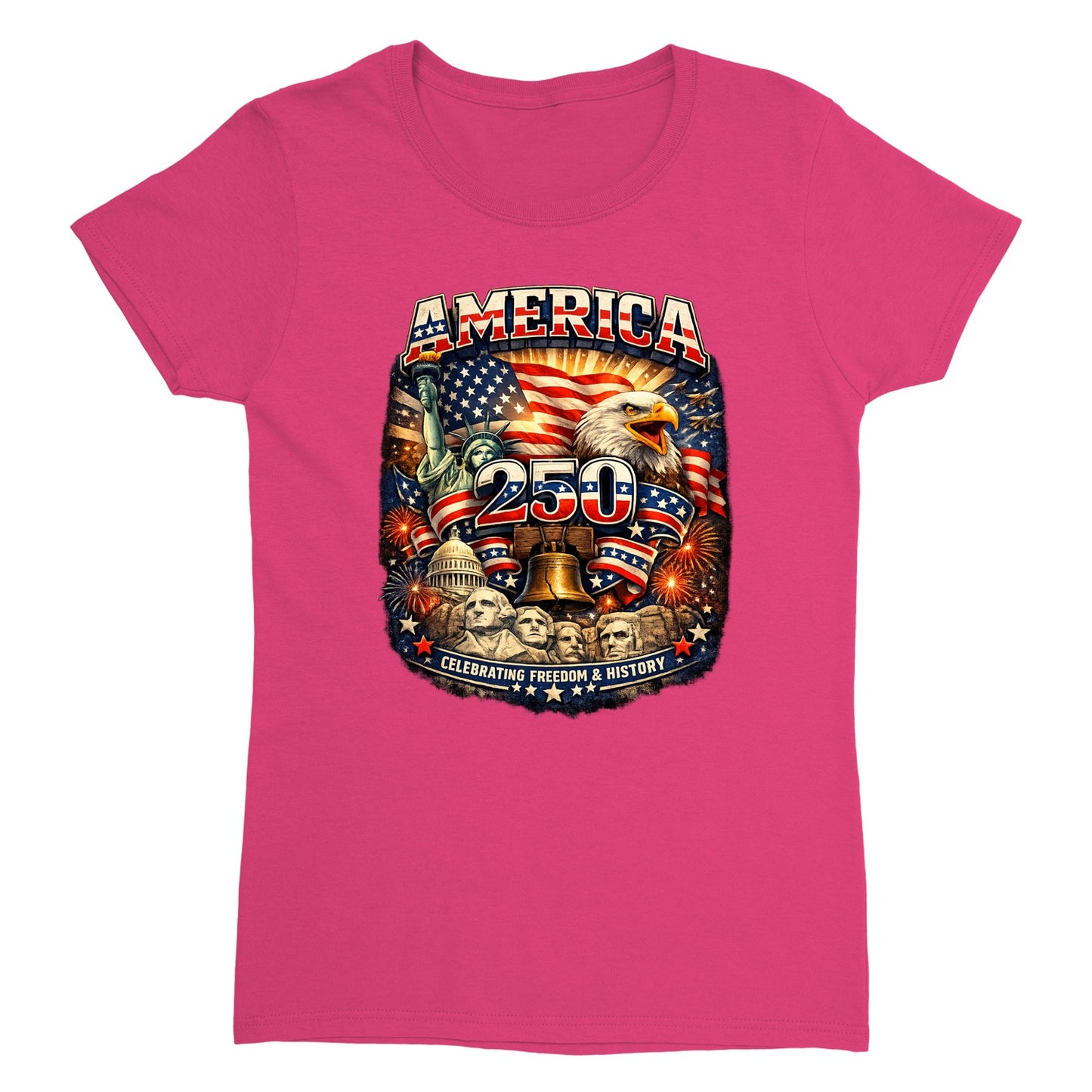 America 250 Eagle Freedom Shirt – Semiquincentennial 1776-2026
