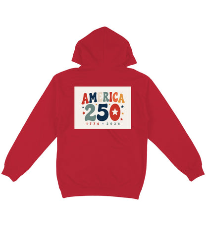 America 250 Kids Hoodie – Patriotic USA 250th Anniversary Sweatshirt for Boys & Girls
