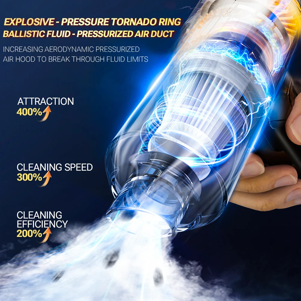 Cordless car vacuum – product view