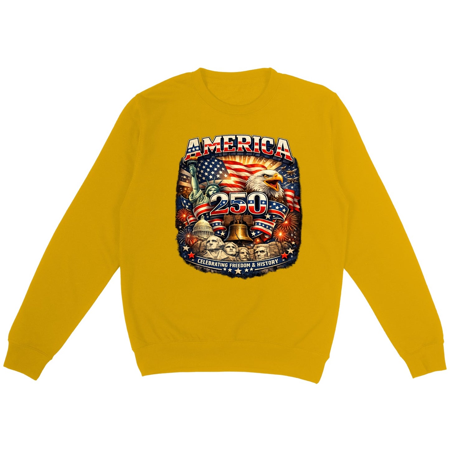 America 250 Patriotic Eagle Tee – 250 Years of America