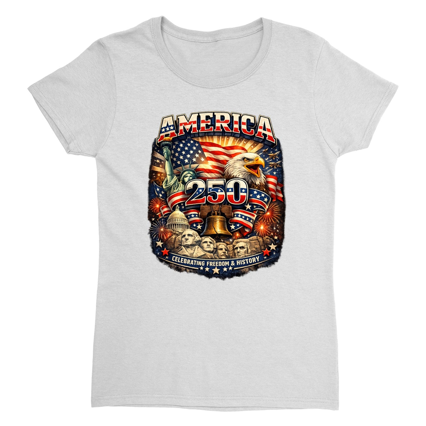 America 250 Eagle Freedom Shirt – Semiquincentennial 1776-2026